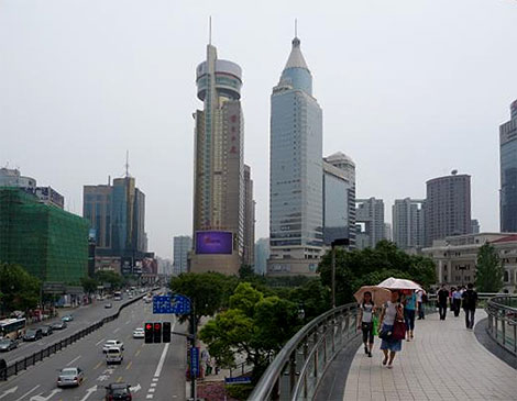 Wolkenkratzer in Shanghai